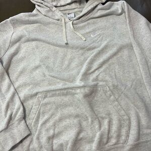 Nike Light Gray Men's Hoodie Size 3XL